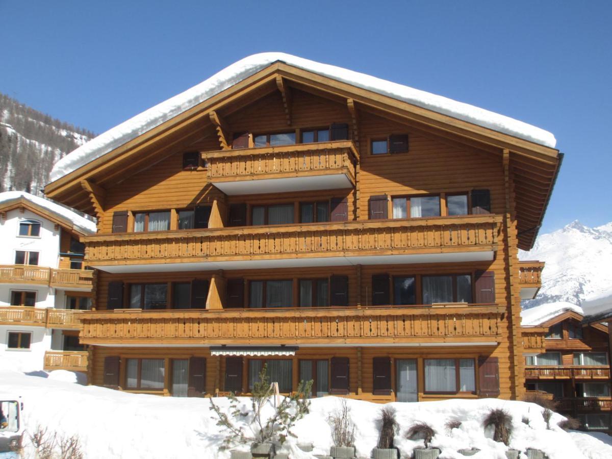 Апартаменты Haus Avalanche Зас-Фе Экстерьер фото