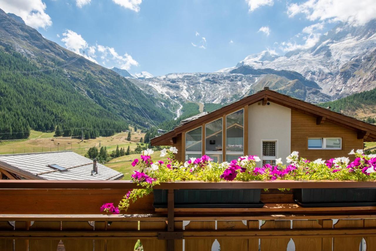 Апартаменты Haus Avalanche Зас-Фе Экстерьер фото